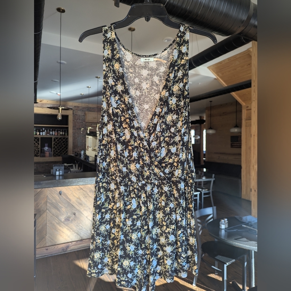 Kimchi Blu Floral Sleeveless Romper